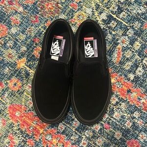 Vans Pop Cush Suede Slip ons